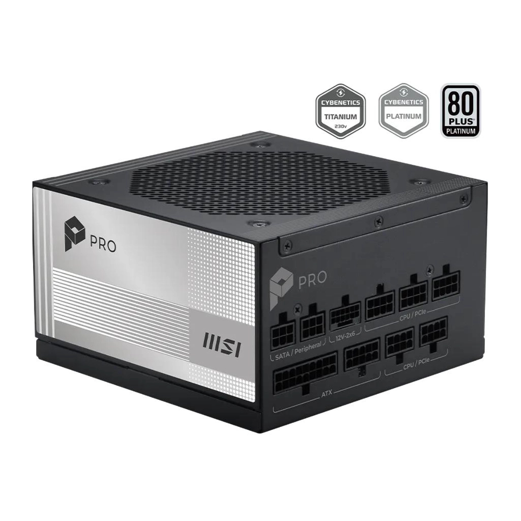 Блок живлення MSI 850W (PRO A850PL PCIE5)
