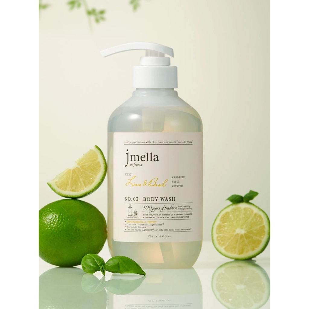 Гель для душу Jmella Lime & Basil 500 мл (8809711716826)
