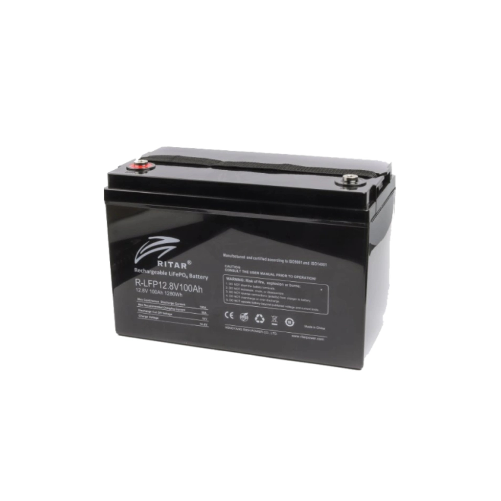 Батарея LiFePo4 Ritar 12,8V 100Ah (R-LFP12.8V100AH) Батарея LiFePo4 Ritar 12,8V 100Ah (R-LFP12.8V100AH)