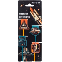 Bookmarks for books Kite set of magnetic bookmarks-forest Space (K24-497)