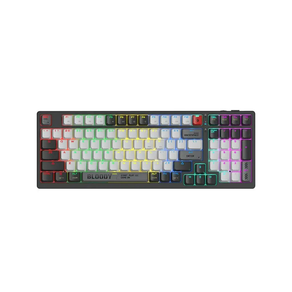 Клавіатура A4Tech Bloody WS98 Wireless/Bluetooth/USB Grey (4711421001182)