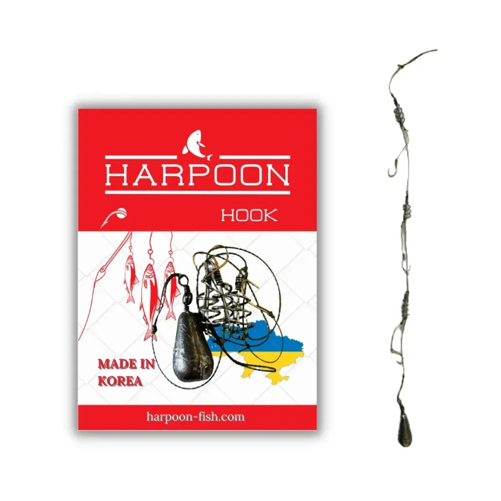 Монтаж Harpoon Вбивця Карася нержавійка No.3 3 пружини 25г AJI DOUSKI GOLD (2700000036365) Монтаж Harpoon Вбивця Карася нержавійка No.3 3 пружини 25г AJI DOUSKI GOLD (2700000036365)