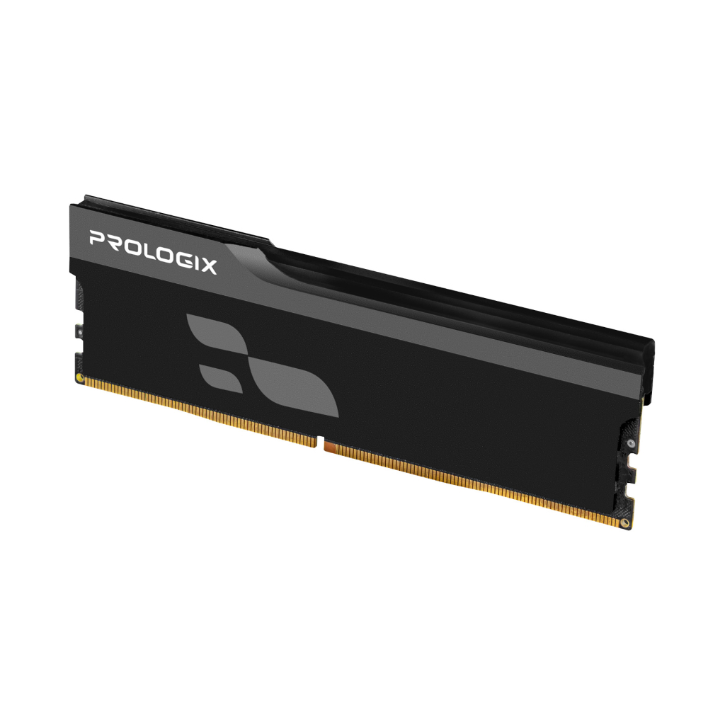 Модуль пам'яті для комп'ютера DDR5 16GB 6000 MHz Onyx Black Prologix (PRO16GB6000YB5)