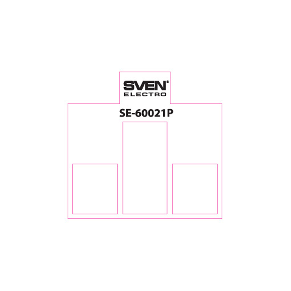 Розетка Sven SE-60021P white (7100003)