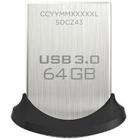 USB флеш накопичувач SanDisk 64GB Cruzer Fit Ultra USB 3.0 (SDCZ43-064G-G46)