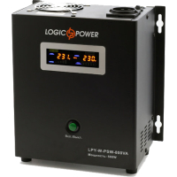 Пристрій безперебійного живлення LogicPower LPY- W - PSW-800VA+, 5А/10А (4143)