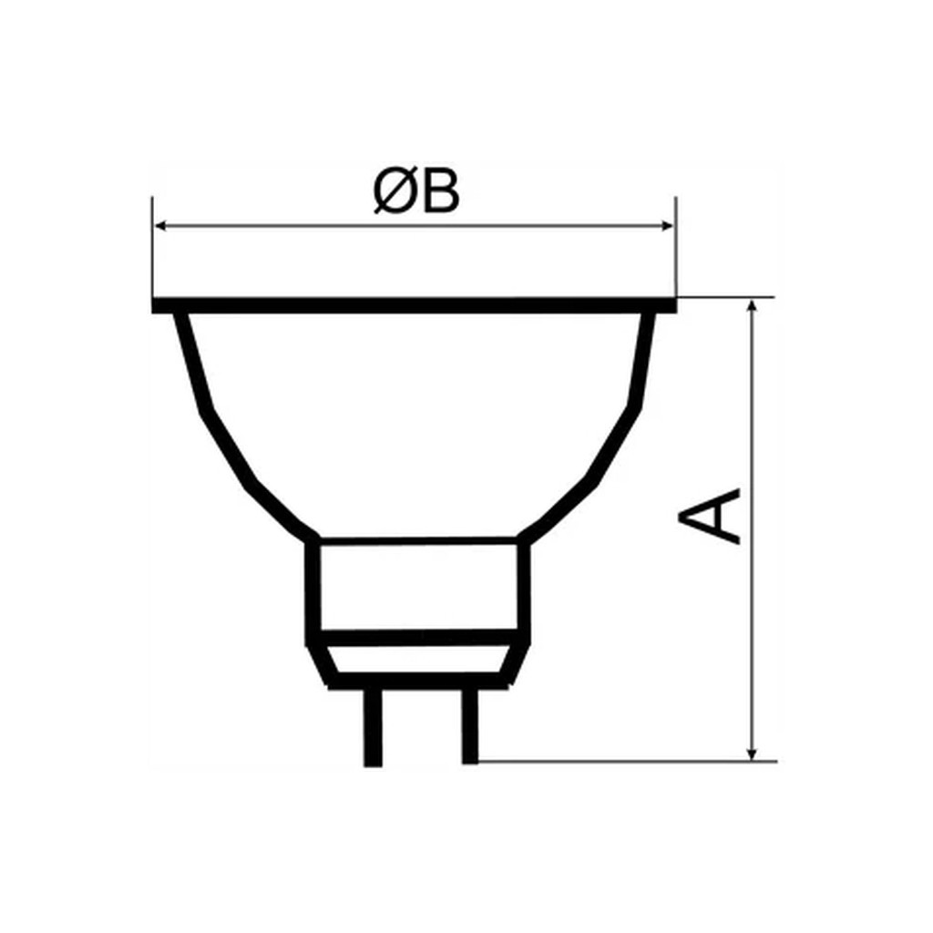 Лампочка Electrum MR-16 ELECTRUM 5W GU10 3000K (A-LR-0070)