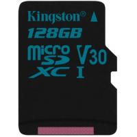 Карта пам'яті Kingston 128GB microSD class 10 UHS-I U3 Canvas Go (SDCG2/128GBSP)