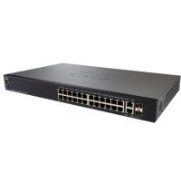 Комутатор мережевий Cisco SG250-26P-K9-EU