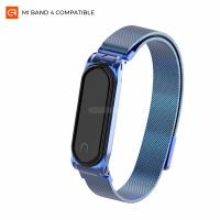 Ремінець до фітнес браслета Armorstandart Milanese Magnetic Band для Xiaomi Mi Band 4/3 Blue (ARM55027)