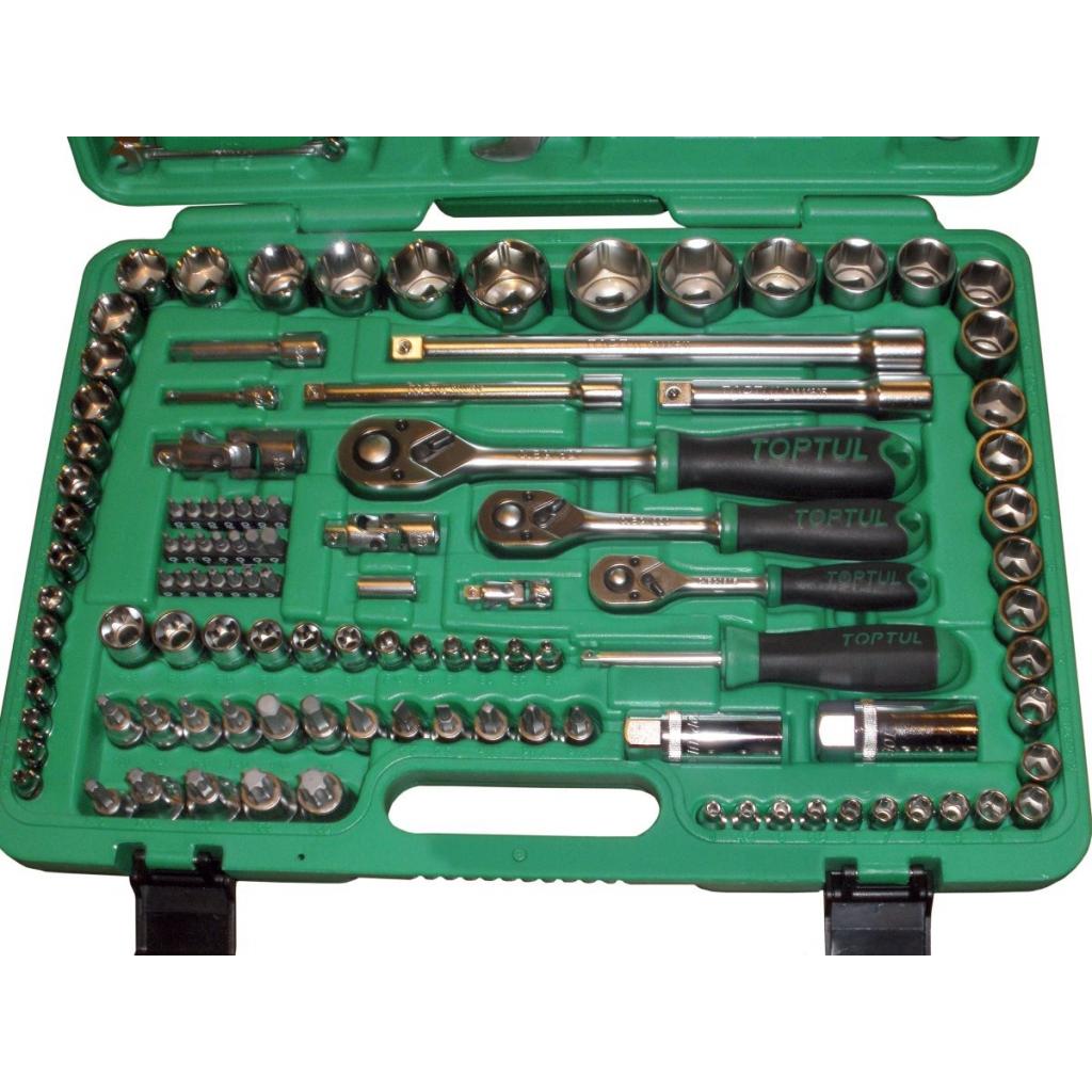 Набір інструментів Toptul професійний в кейсі 130од. (GCAI130B) Набір інструментів Toptul професійний в кейсі 130од. (GCAI130B)