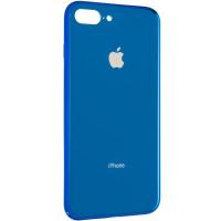 Чохол до мобільного телефона Gelius Metal Glass Case for iPhone 7/8 Blue (00000077012)