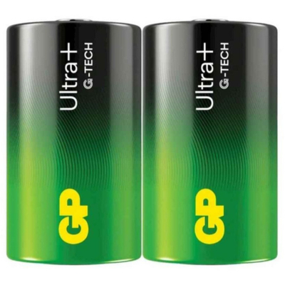 Батарейка Gp D GP Ultra Plus LR20 (Shrink) * 2 (13AUP21-S2 / 4891199219269)