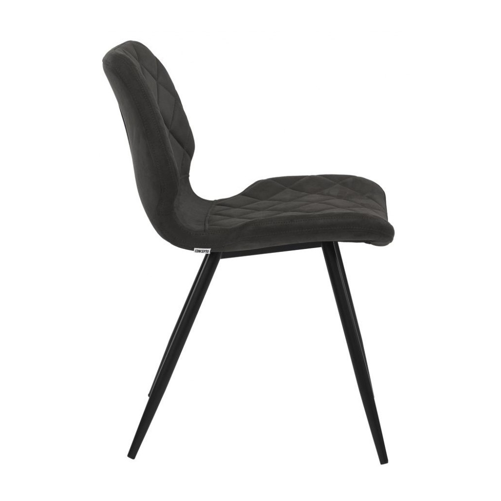 Кухонний стілець Concepto Diamond графіт оил (DC450FA-L11-GRAPHITE OIL)