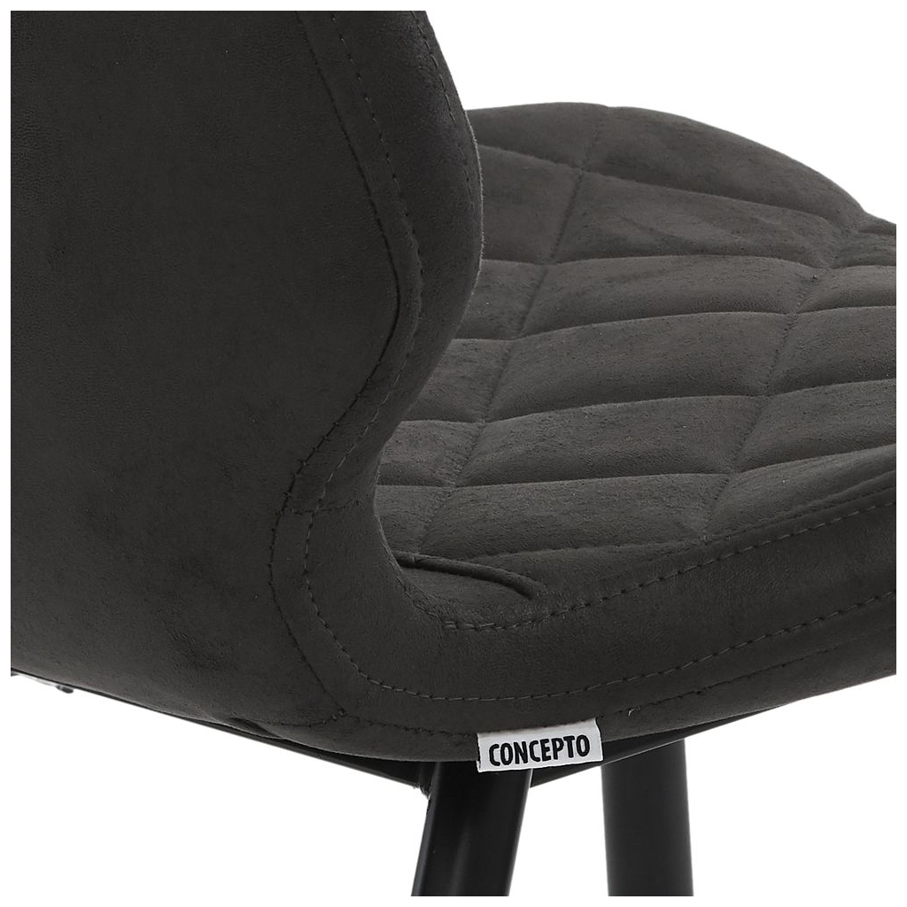 Кухонний стілець Concepto Diamond графіт оил (DC450FA-L11-GRAPHITE OIL)