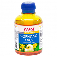 Чорнило WWM EPSON Stylus Universal Yellow (E07/Y)