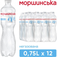 Мінеральна вода Моршинська 0.75 н/газ пет (4820017000543)