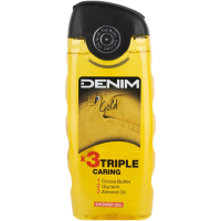 Shower gel Denim Gold triple care 250 ml (8008970037196)