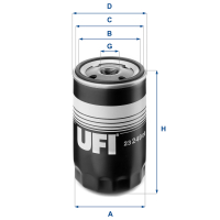 Oil filter UFI 23.249.00