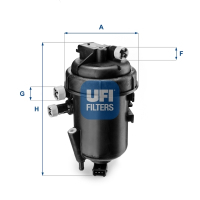 Fuel filter UFI 55.112.00