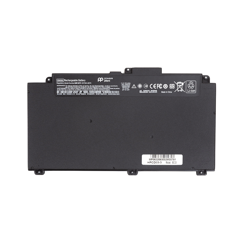 Акумулятор до ноутбука HP ProBook 640 (CD03XL) 11.4V 4000mAh PowerPlant (NB461929) Акумулятор до ноутбука HP ProBook 640 (CD03XL) 11.4V 4000mAh PowerPlant (NB461929)