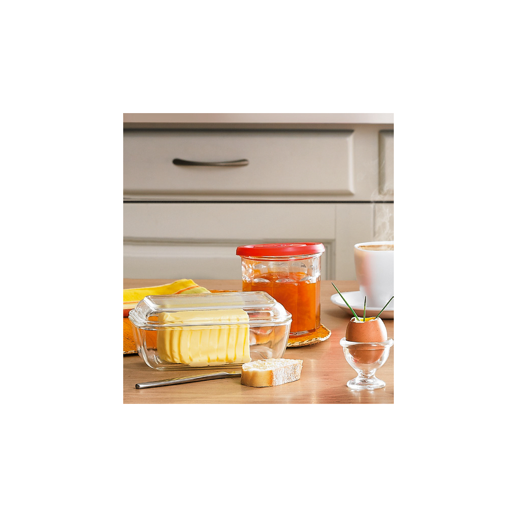 Маслянка кухонна Luminarc Butter Clear 17 см (N3913)