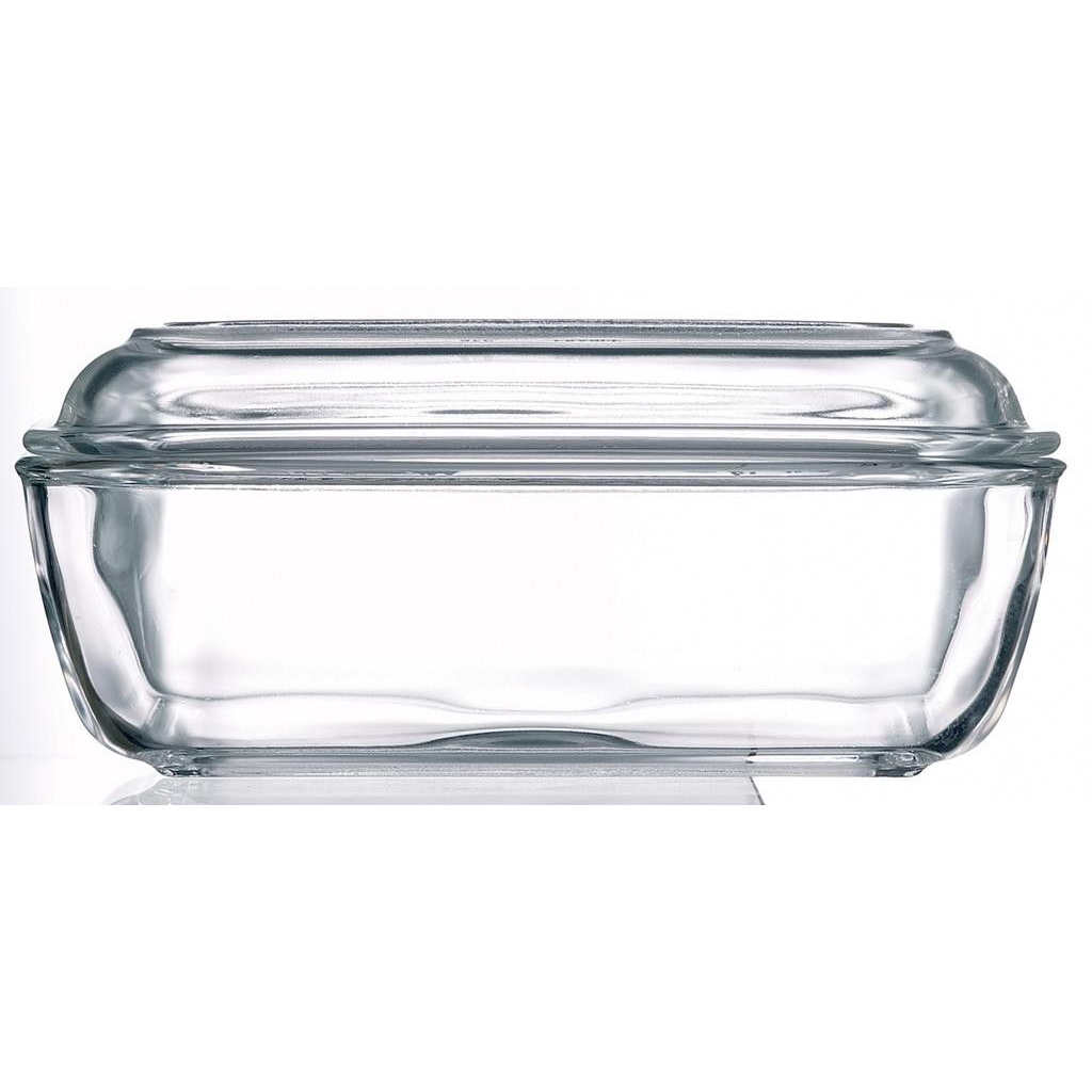 Маслянка кухонна Luminarc Butter Clear 17 см (N3913)