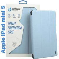 Чохол до планшета BeCover Tri Fold Soft TPU mount Apple Pencil Apple iPad mini 5 Light Blue (708451)