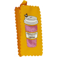 Cool For School pencil case 1 compartment Yellow (J-2609-yellow)