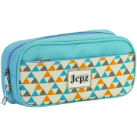 Cool For School pencil case 2 compartments Blue (J-2396-blue)
