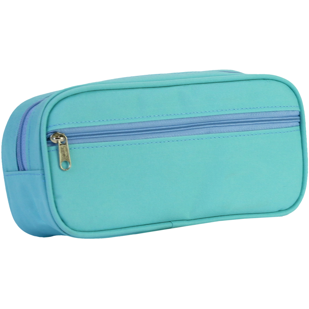 Пенал Cool For School 2 відділення Блакитний (J-2396-blue) Пенал Cool For School 2 відділення Блакитний (J-2396-blue)