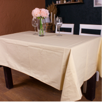 Tablecloth MirSon Mat No. 204 Creamy 130x130 cm (2200006737896)
