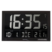 Настільний годинник Technoline Black (WS8007) (DAS301207)
