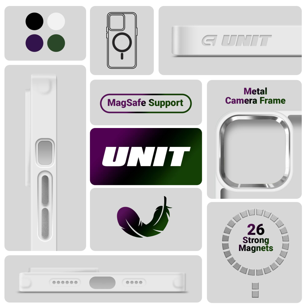 Чохол до мобільного телефона Armorstandart Unit MagSafe Apple iPhone 15 Plus Matte Clear Silver (ARM69351) Чохол до мобільного телефона Armorstandart Unit MagSafe Apple iPhone 15 Plus Matte Clear Silver (ARM69351)