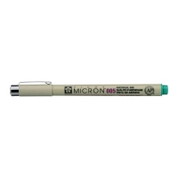 Liner Sakura PIGMA MICRON (0.05) 0.2mm, Green (084511318434)