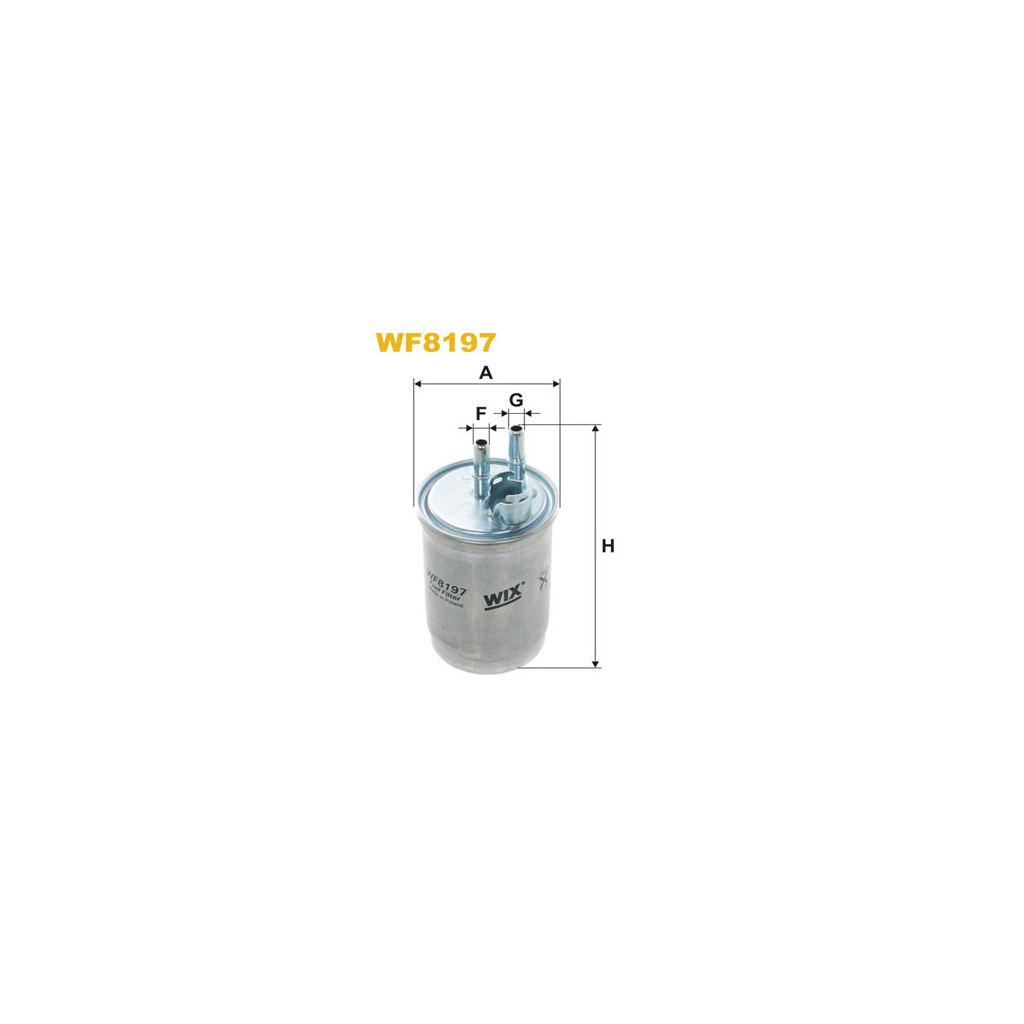 Фільтр паливний Wixfiltron WF8197