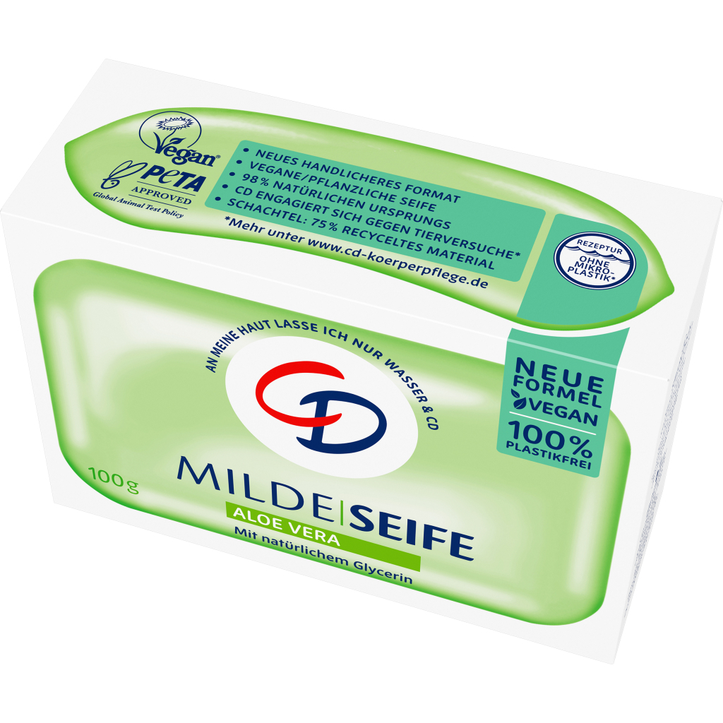 Тверде мило CD Алое Вера 100 г (4045612009429)