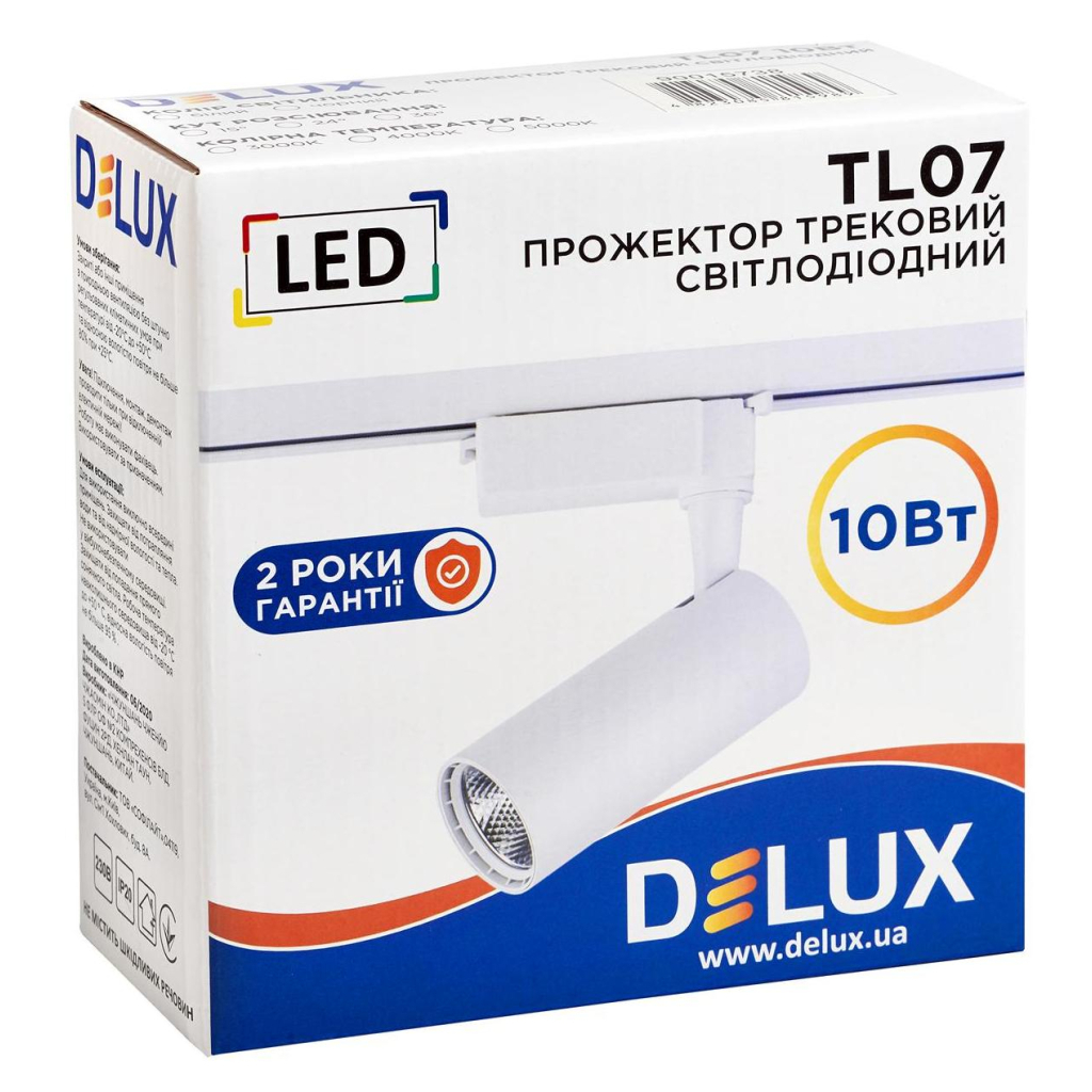 Світильник Delux TL07 10 Вт 36 4000K (90015822) Світильник Delux TL07 10 Вт 36 4000K (90015822)