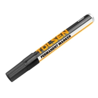 Marker Tolsen permanent black (42025)