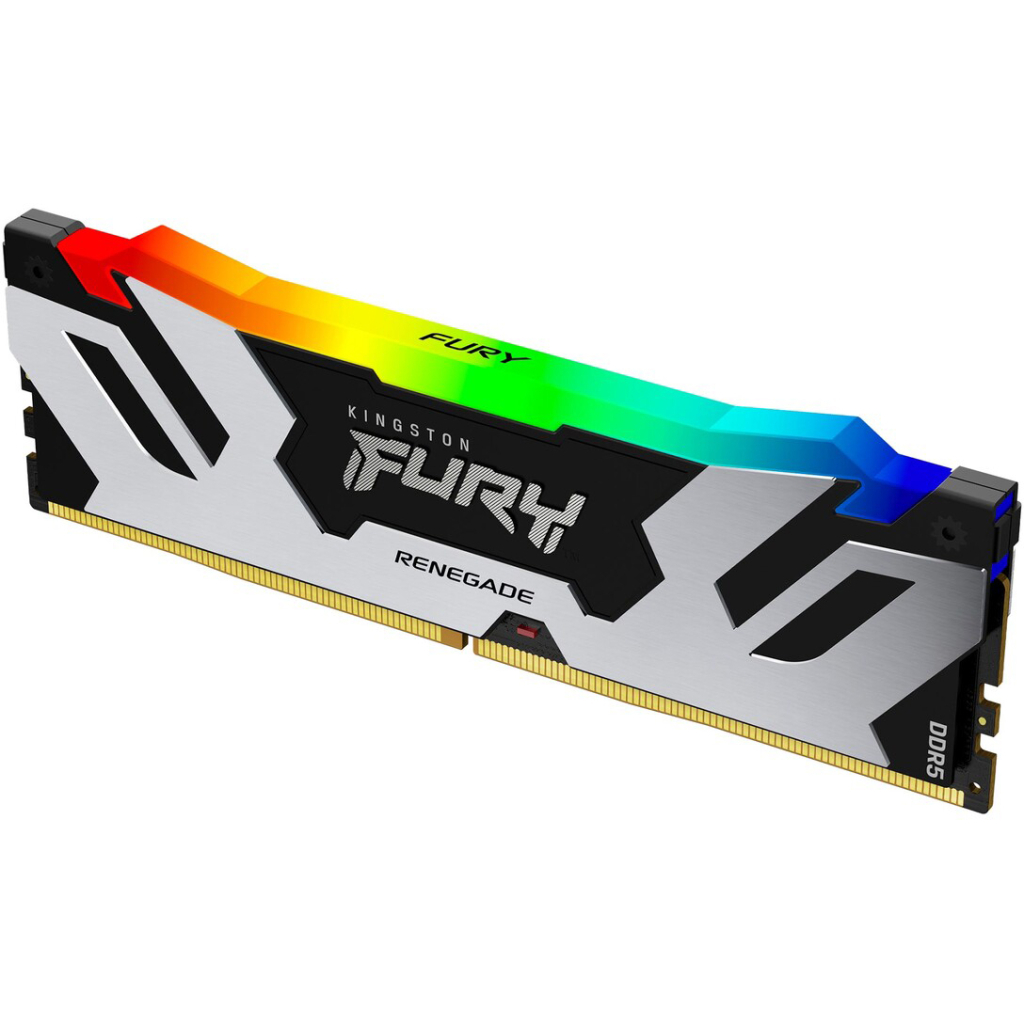 Модуль пам'яті для комп'ютера DDR5 48GB 6000 MHz Renegade RGB XMP Kingston Fury (ex.HyperX) (KF560C32RSA-48) Модуль пам'яті для комп'ютера DDR5 48GB 6000 MHz Renegade RGB XMP Kingston Fury (ex.HyperX) (KF560C32RSA-48)