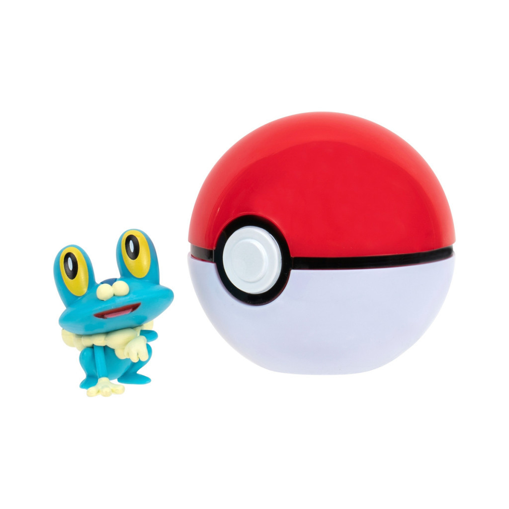 Ігровий набір Pokemon W14 - Фрокі в покеболі (PKW3133) Ігровий набір Pokemon W14 - Фрокі в покеболі (PKW3133)
