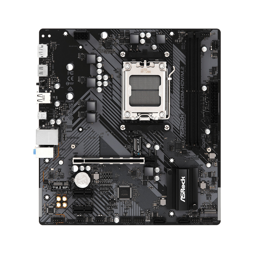 Материнська плата ASRock A620M-HDV/M.2 Материнська плата ASRock A620M-HDV/M.2