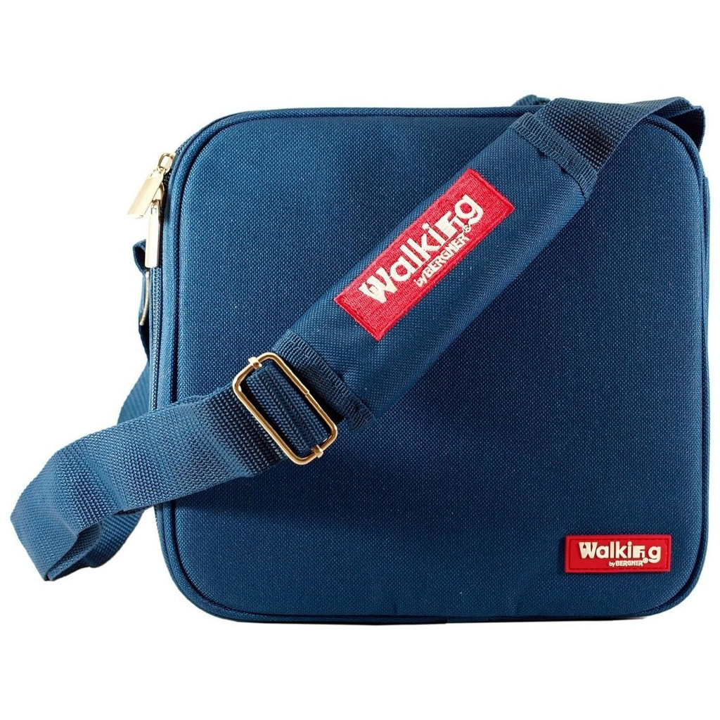 Набір для пікніка Bergner Walking business 23х22х13.5 см 5 предметів (BG-3652-BL)