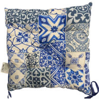 Chair cushion Provence Fresco blue 40x40 cm (028337)