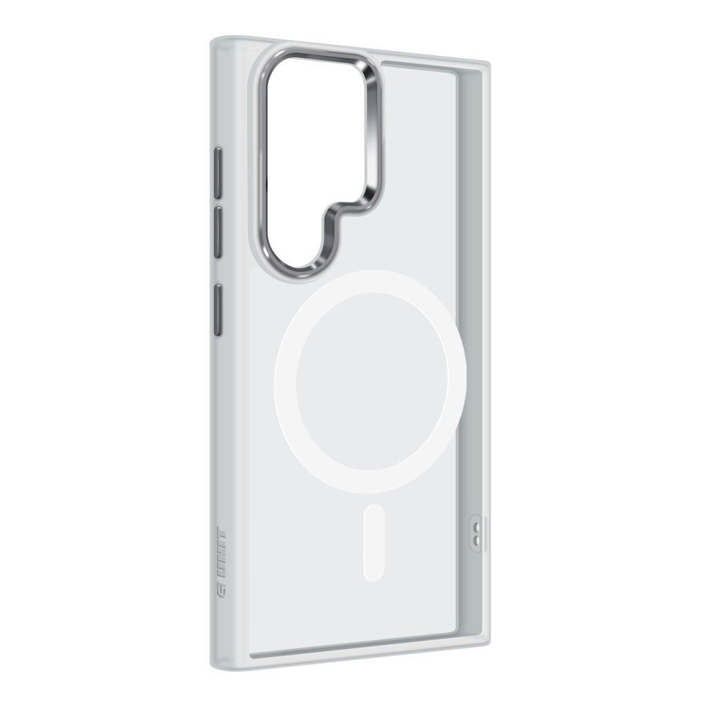Чохол до мобільного телефона Armorstandart Unit MagSafe Samsung S24 Ultra Matte Clear Silver (ARM74869) Чохол до мобільного телефона Armorstandart Unit MagSafe Samsung S24 Ultra Matte Clear Silver (ARM74869)
