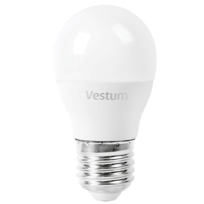 Лампочка Vestum G45 8W 3000K 220V E27 (1-VS-1210)