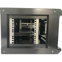 Шафа настінна GEAR 9U 19'' 530x400x450 мм, + полка 19", black (GWMSN-9U)