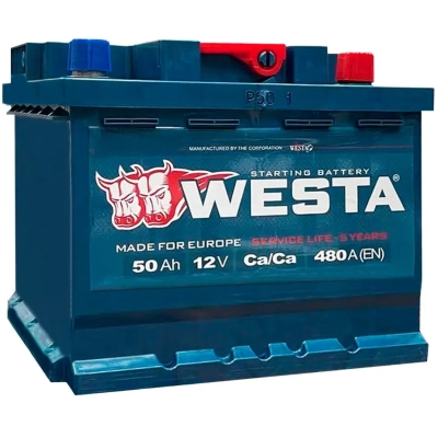 Акумулятор автомобільний Westa 6CT-50 А (0)