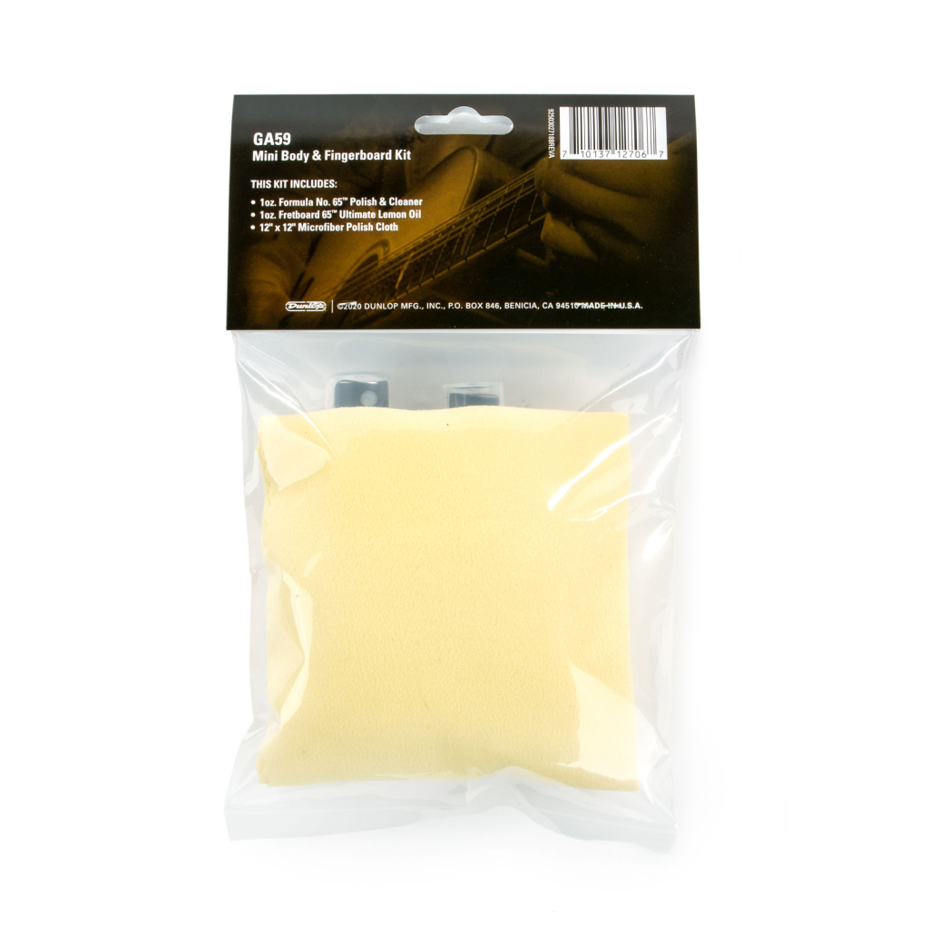 Засіб для догляду за гітарою Jim Dunlop Mini Body & Fingerboard Care Kit (GA59)