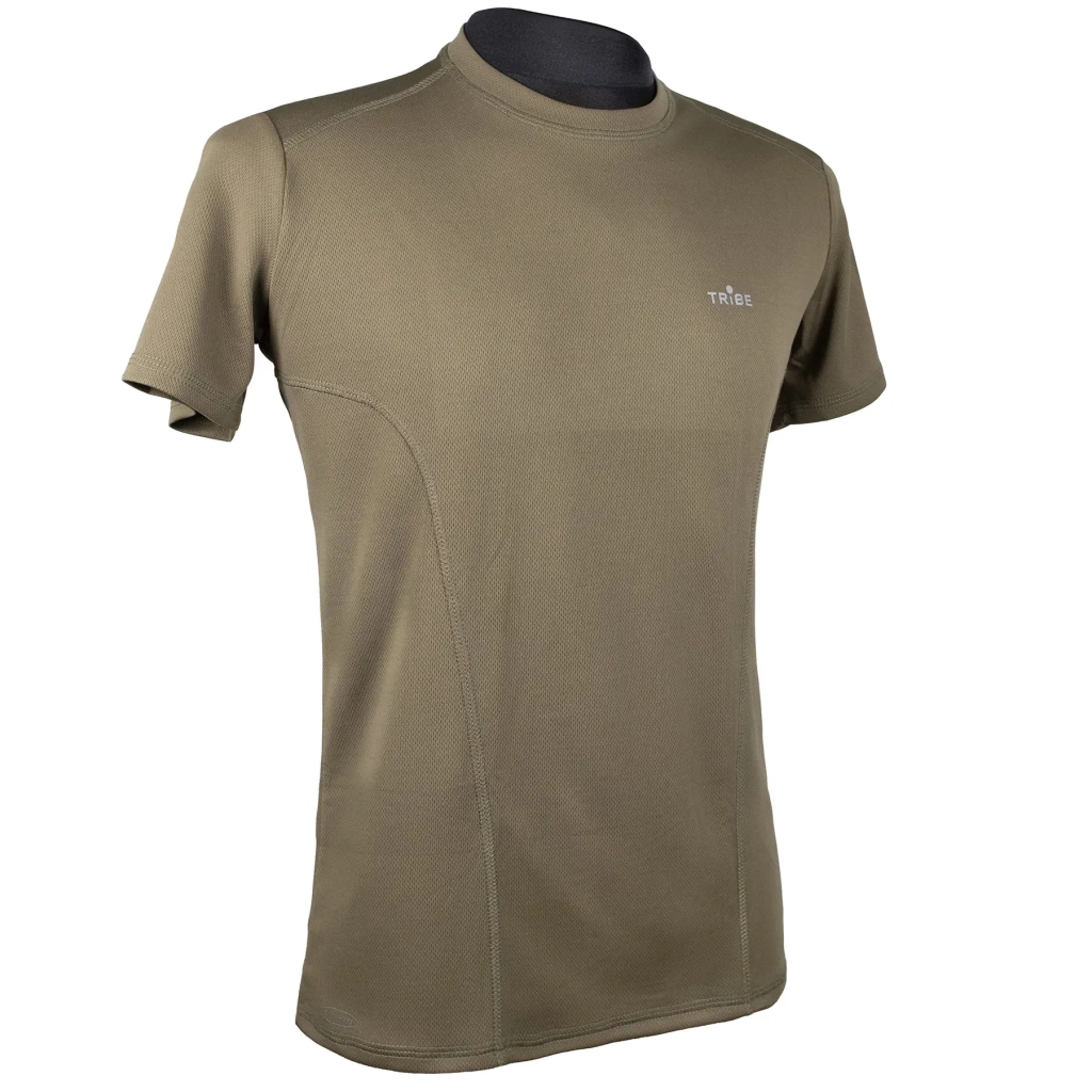 Футболка Tribe Coolpass SS olive 3XL (T-KI-0006-olive-3XL)